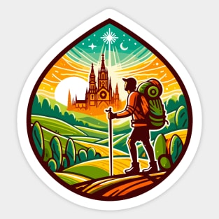 Buen Camino! El Camino de Santiago de Compostela - The Way of Saint James - Peregrino Pilgrim - Camino Frances Ingles Primitivo Shirt, Hoodie, Mug, Tote, Souvenir, etc Sticker